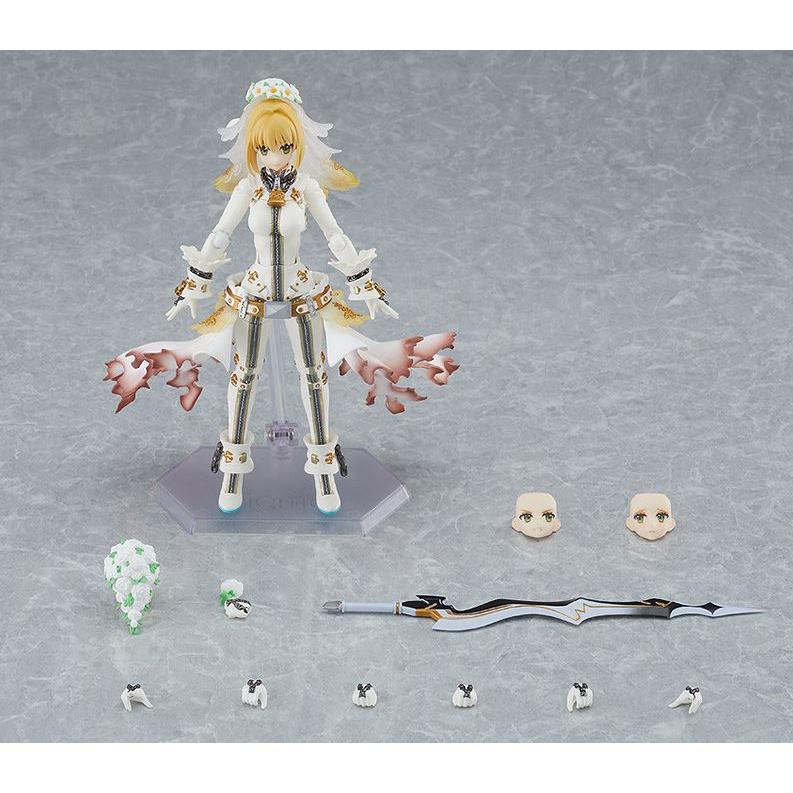 現貨 Figma Fate FGO Saber 尼祿 花嫁 新娘拘束服