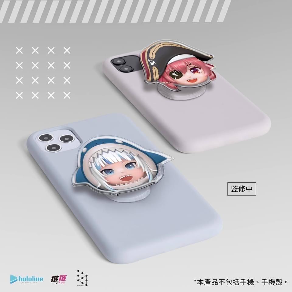 現貨 Hololive 立體造型悠遊卡 寶鐘瑪琳 噶嗚 古拉 船長 GURA
