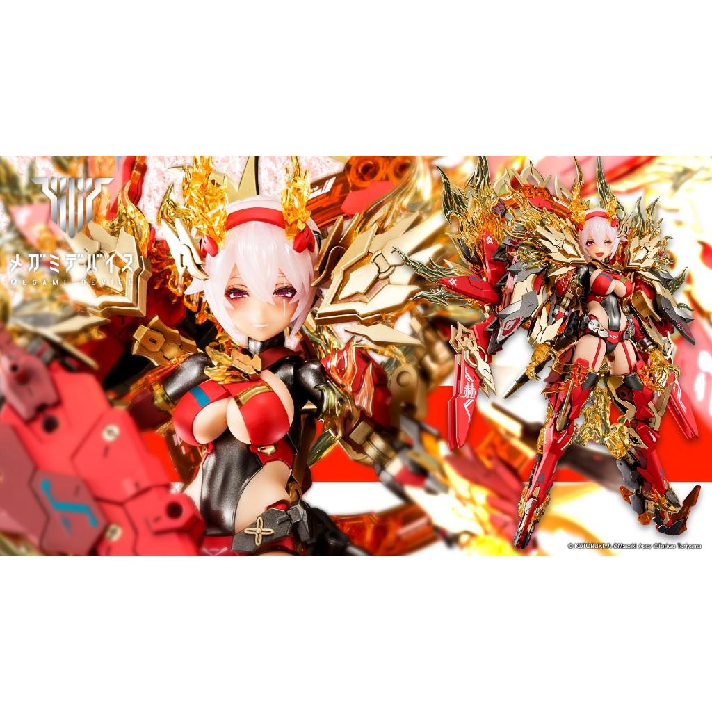 現貨 壽屋 組裝模型 一般版 女神裝置 皇巫 素盞鳴尊 紅蓮