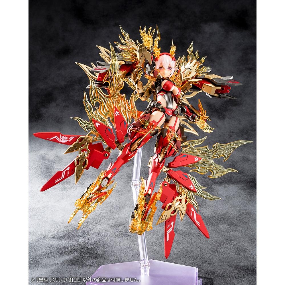 現貨 壽屋 組裝模型 一般版 女神裝置 皇巫 素盞鳴尊 紅蓮