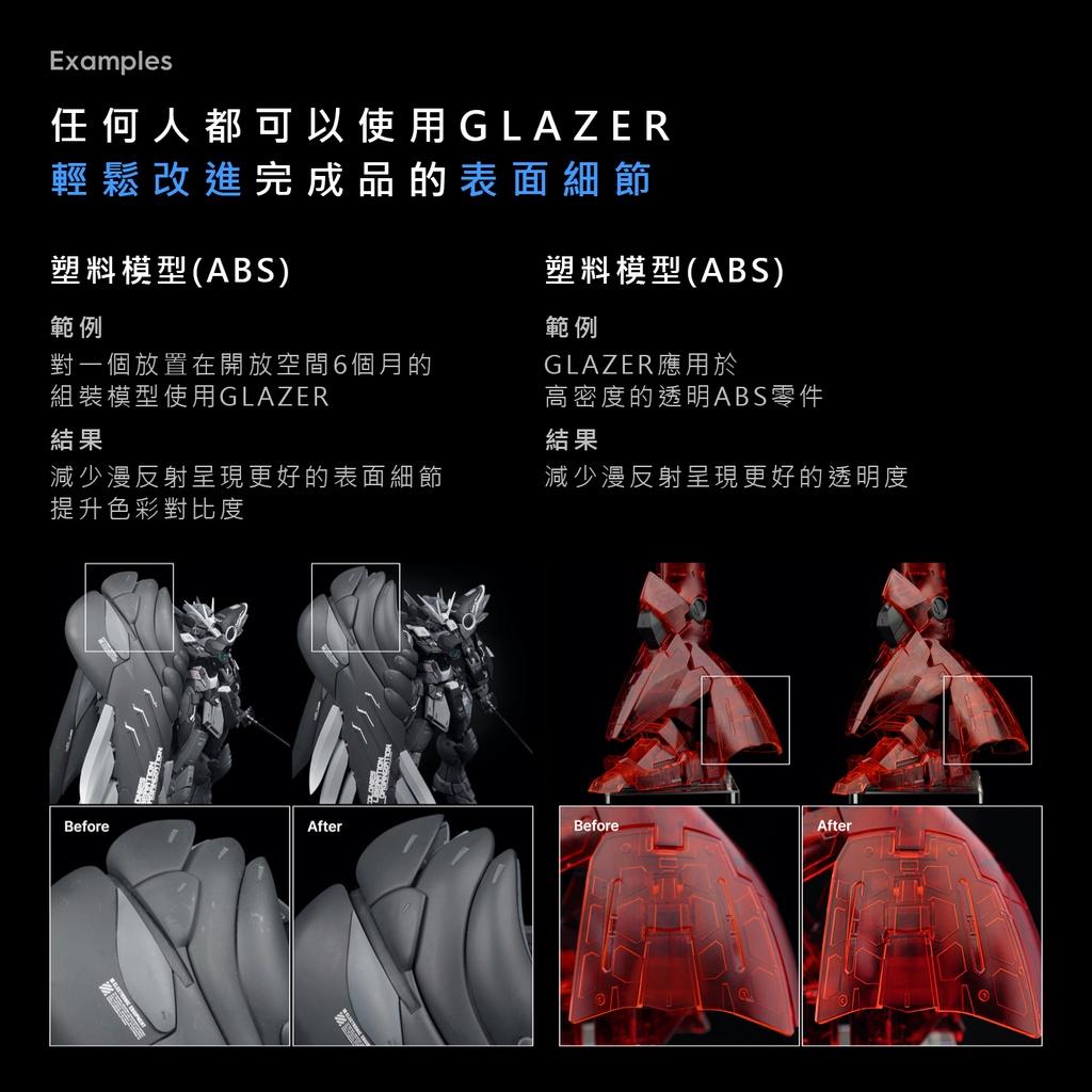 GUNPRIMER-GLAZER 奈米晶矽模型保護液 保護蠟 防出油 抗UV 抗紫外線 抗黃化 防塵積 修補細紋 鍍膜