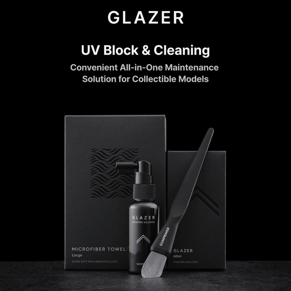 GUNPRIMER-GLAZER 奈米晶矽模型保護液 保護蠟 防出油 抗UV 抗紫外線 抗黃化 防塵積 修補細紋 鍍膜