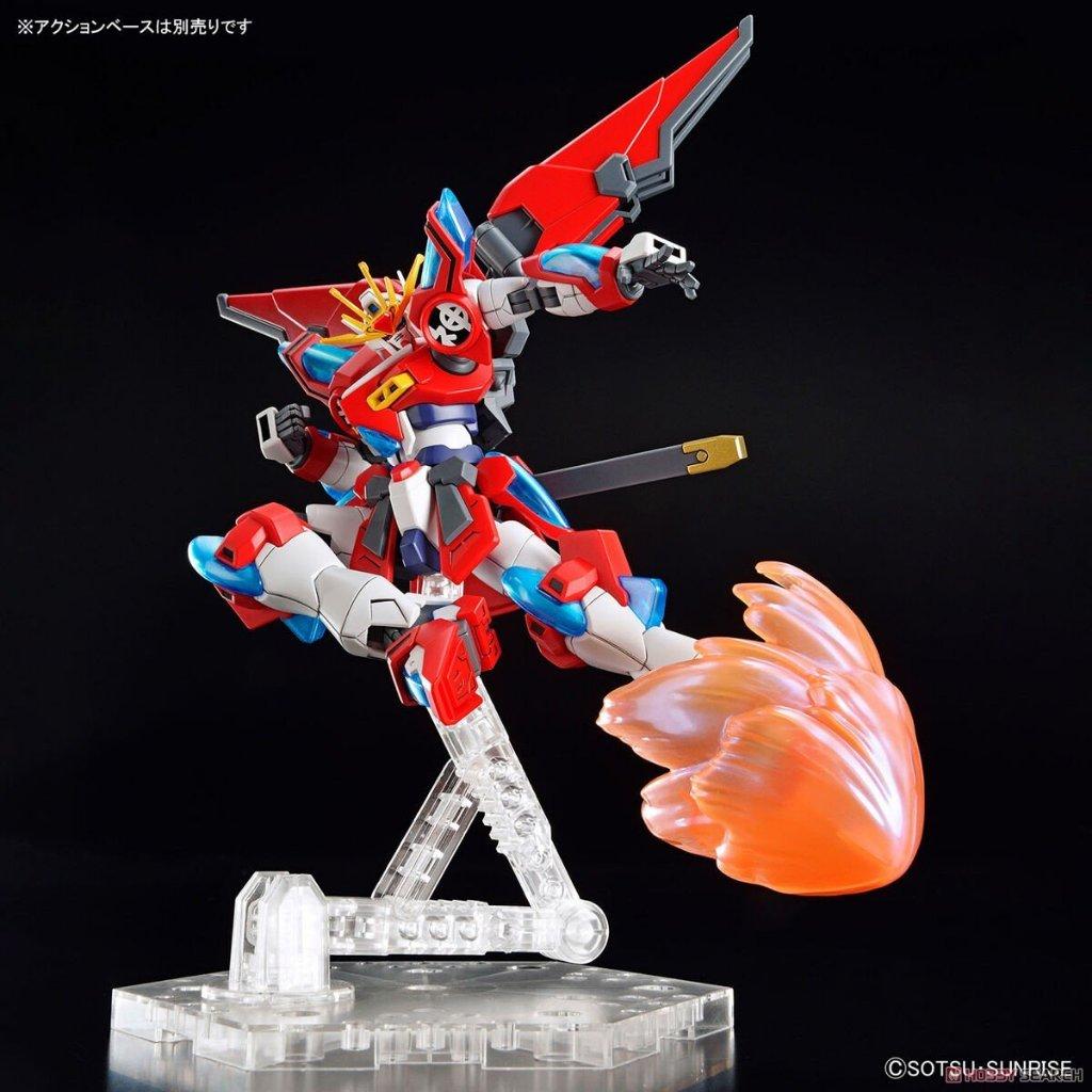 現貨 BANDAI 組裝模型 HG 1/144 鋼彈創鬥者元宇宙 神燃燒鋼彈