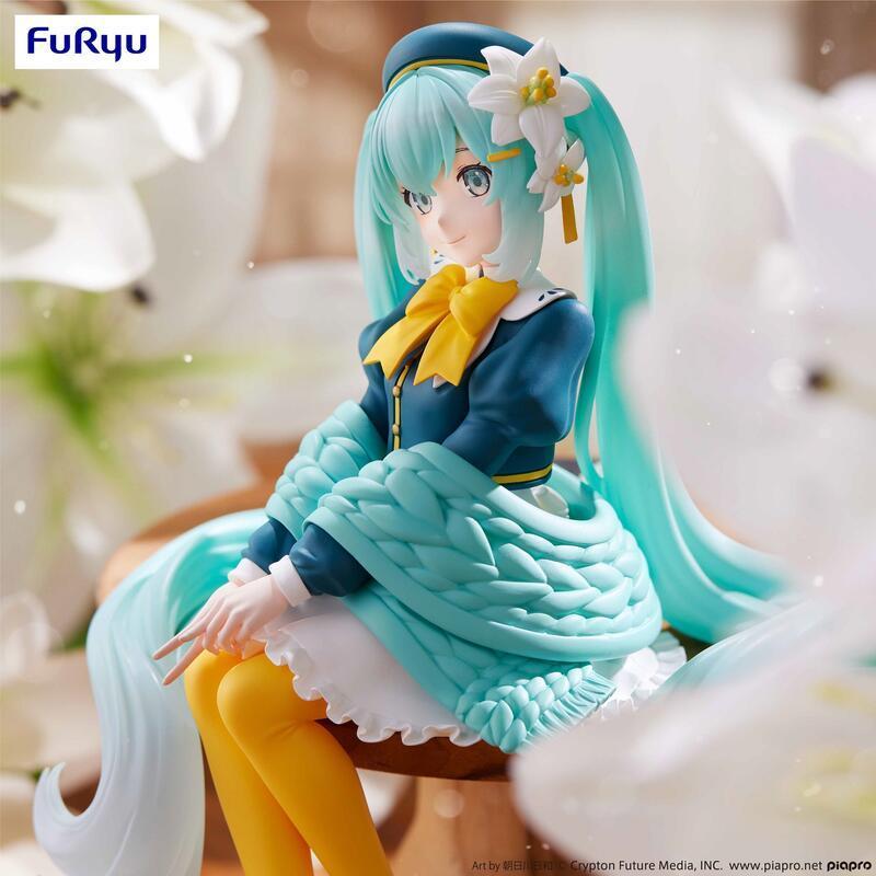 現貨 FuRyu 景品 初音未來 泡麵蓋 Flower Fairy 百合花