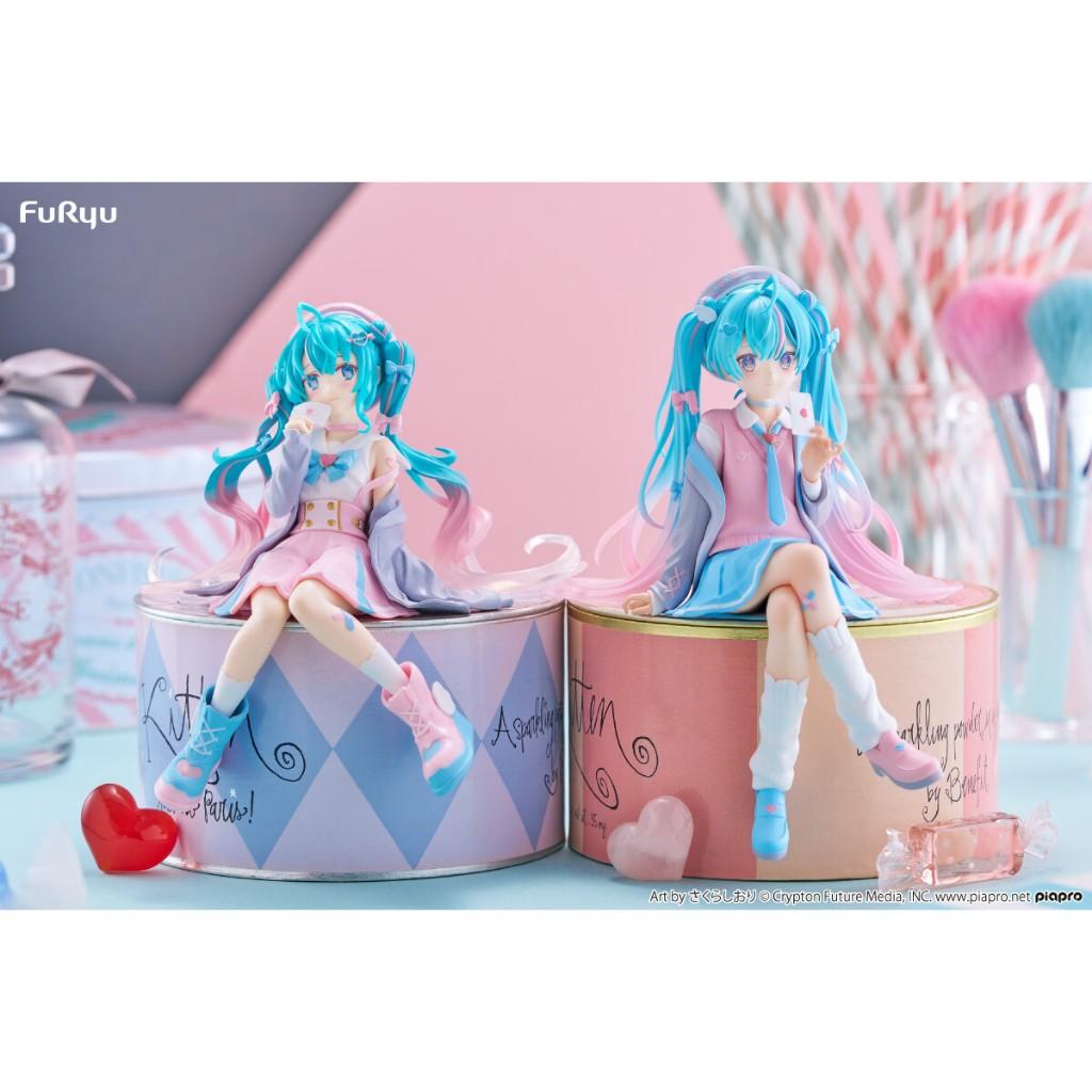 現貨 景品 FuRyu 初音未來 初音 戀愛西裝 泡麵蓋 公仔