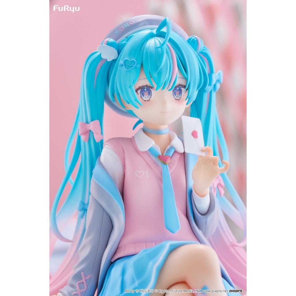 現貨 景品 FuRyu 初音未來 初音 戀愛西裝 泡麵蓋 公仔