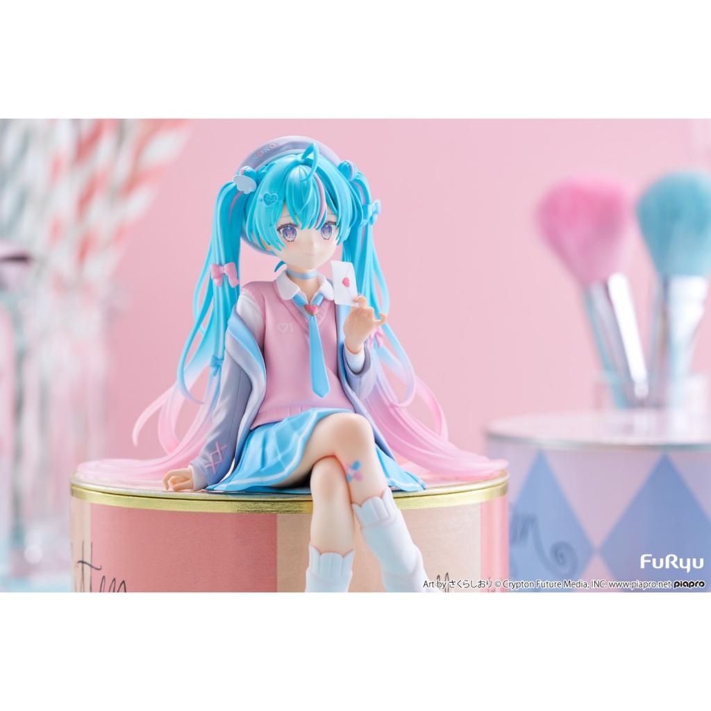 現貨 景品 FuRyu 初音未來 初音 戀愛西裝 泡麵蓋 公仔