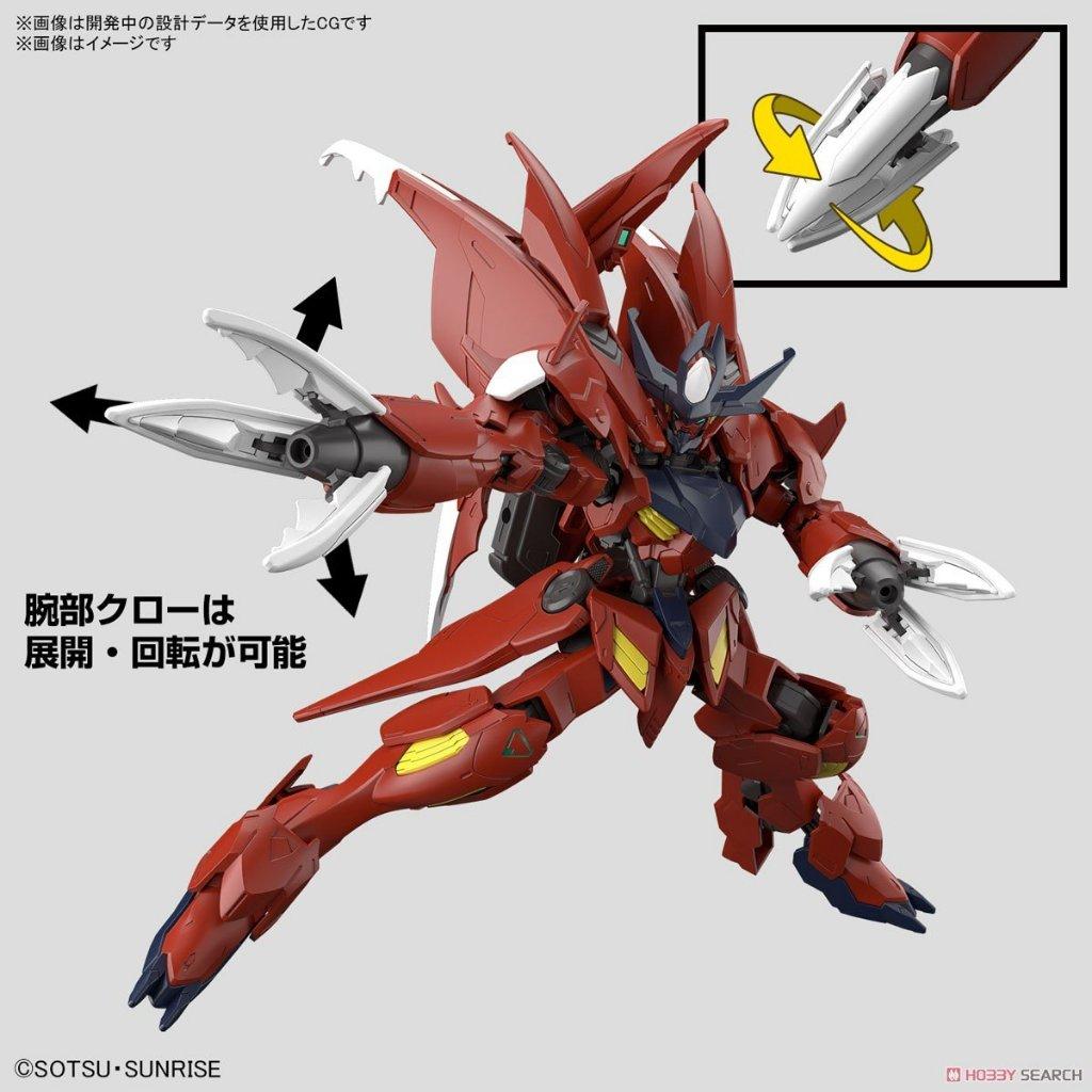 現貨 萬代 組裝模型 HG 1/144 鋼彈創鬥者 驚異天狼型獵魔綱彈