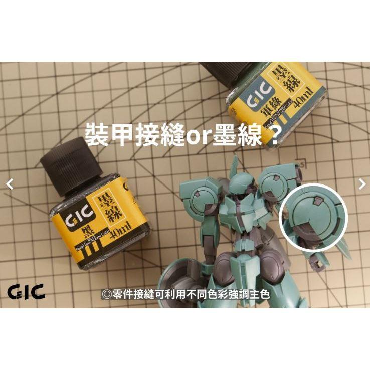 現貨 GIC-模型專用 TW-01BL 水性 墨線液