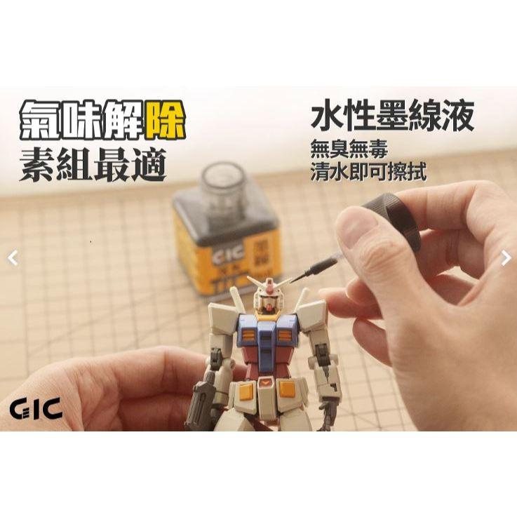 現貨 GIC-模型專用 TW-01BL 水性 墨線液