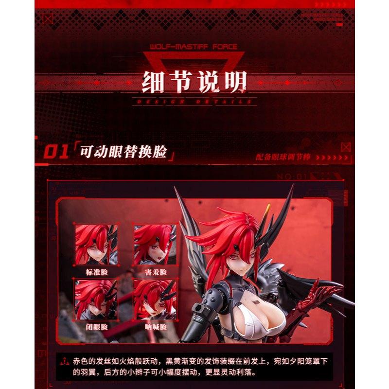 預購第四季 大漫匠 核金重構 狼犬部隊 突擊型 渡鴉 1/9 包膠可動 附特典 0819