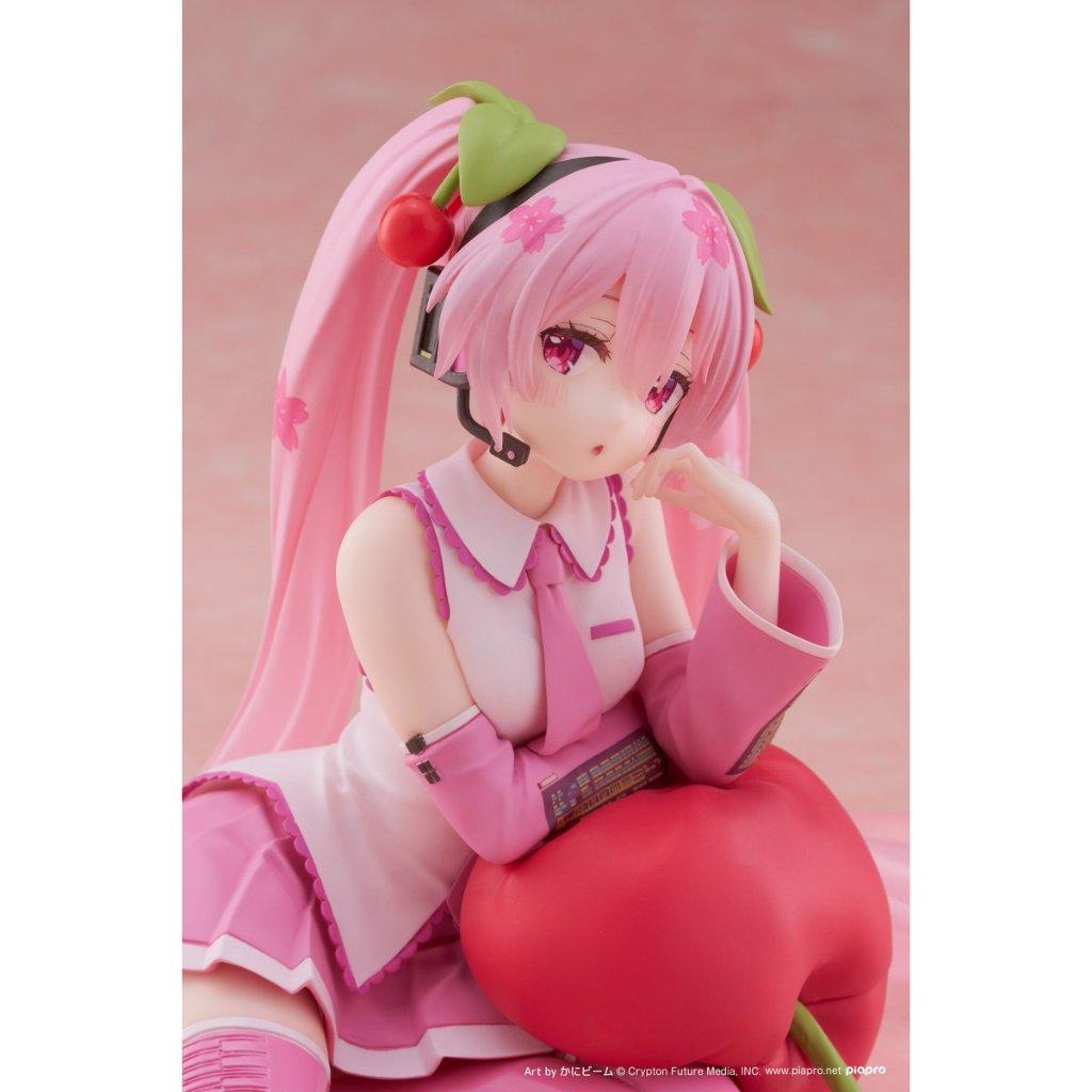 現貨(不挑盒況) TAITO 景品 Desktop Cute 初音未來 櫻初音 MIKU 櫻桃抱枕造型ver