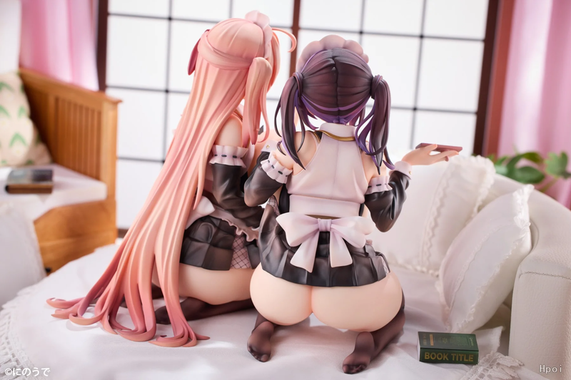 預購26年1月 DOKIBOKKI 特別版 にのうで 原畫 乙羽音花羽里&弧峰美彌 1/5 套組 0702