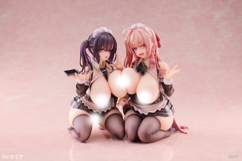 預購26年1月 DOKIBOKKI 特別版 にのうで 原畫 乙羽音花羽里&弧峰美彌 1/5 套組 0702