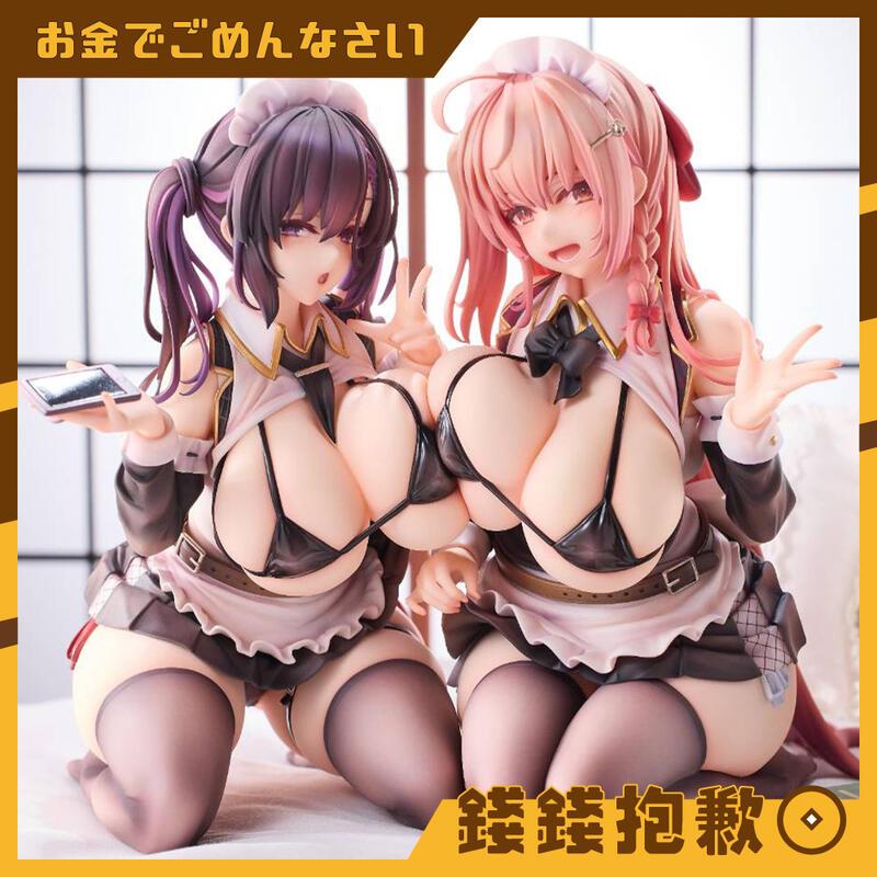 預購26年1月 DOKIBOKKI 特別版 にのうで 原畫 乙羽音花羽里&弧峰美彌 1/5 套組 0702