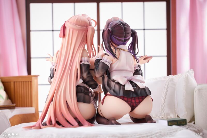 預購26年1月 DOKIBOKKI 特別版 にのうで 原畫 乙羽音花羽里&弧峰美彌 1/5 套組 0702