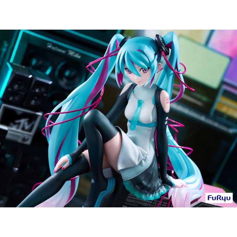 錢錢抱歉】現貨F:NEX 初音未來MIKU x MTV 1/7 | 錢錢抱歉-模型公仔玩具
