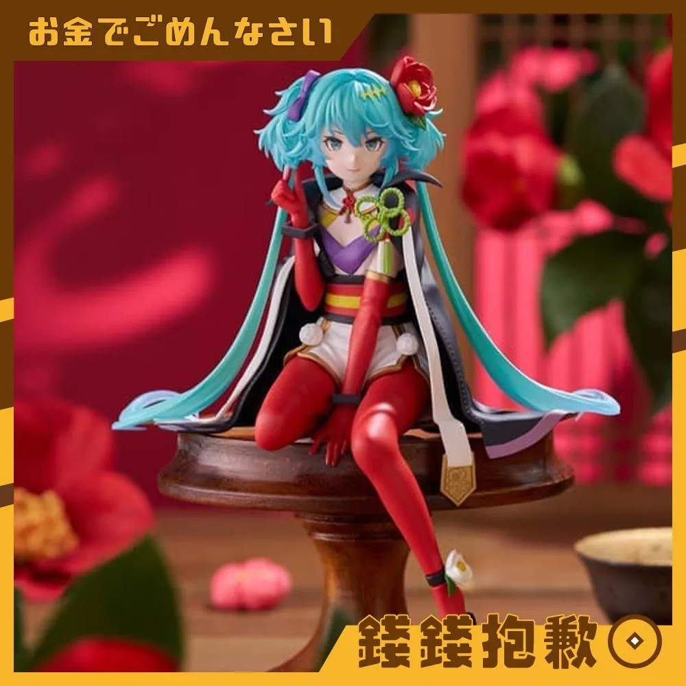 預購2月『免訂金』Furyu 景品 MIKU 初音未來 花仙子 椿之花 山茶花 泡麵蓋