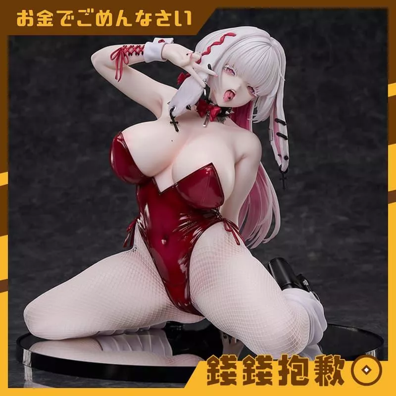 預購8月 Native BINDing 黒筆ANnA氏 原畫 病兔 1/4 0207