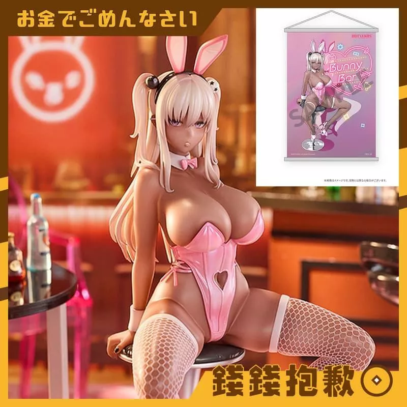 預購10月『免訂金』HOTVENUS 憂鬱兔女郎 1/6 掛軸套組 0304