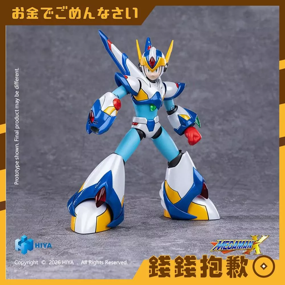 預購Q1 HIYA 海雅 EXQUISITE BASIC 洛克人X 艾克斯 獵鷹裝甲版 0422