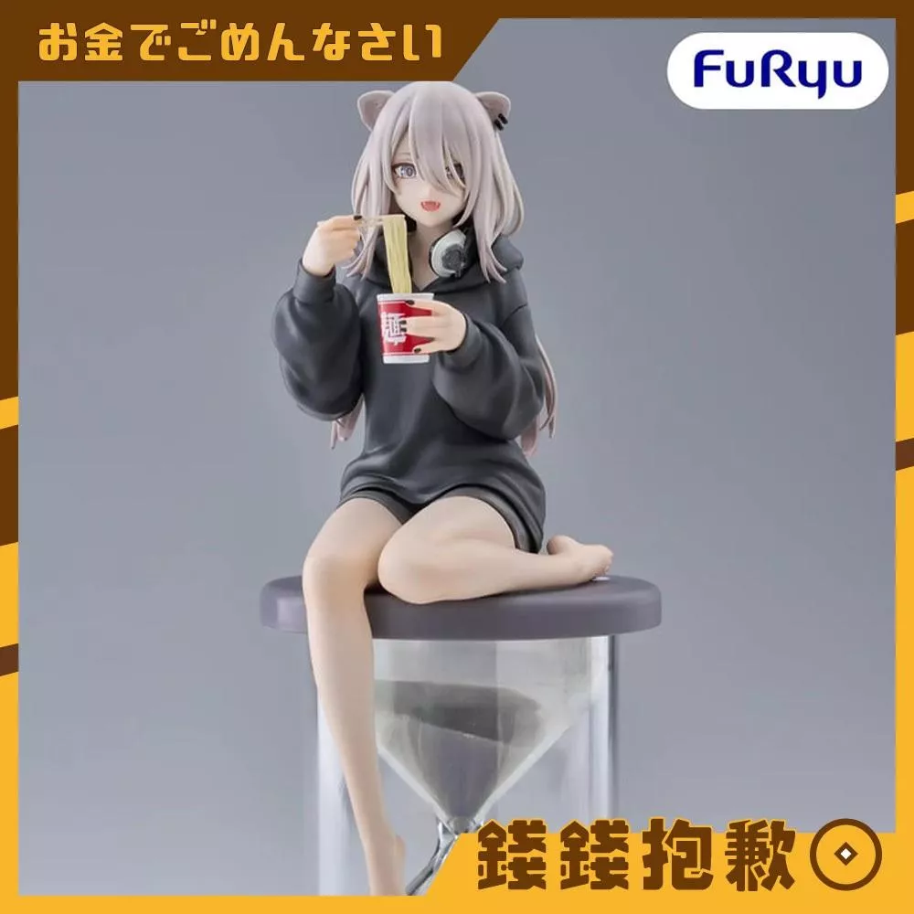現貨 FuRyu 景品 Hololive 獅白ぼたん 獅白牡丹 泡麵蓋 plus