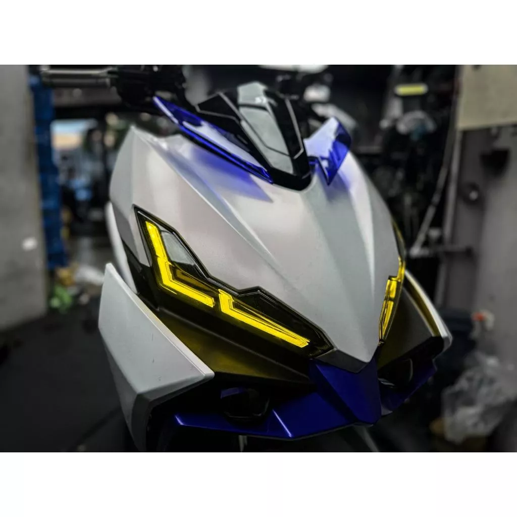 【LD】DRG LD2日行燈 龍二 白金雙色 流水方向燈 二代龍 DRG2.0 閃爍 開機動畫 亮點LD2 龍角