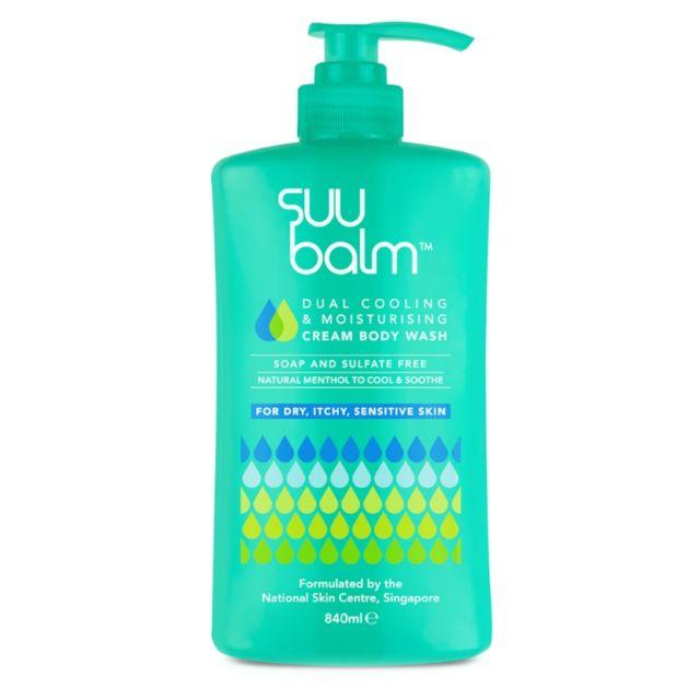 👍超級大包裝迅速止癢沐浴霜（成人用）SUU BALM FACE/BODY  WASH 840 ML