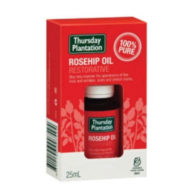 星期四農莊有機玫瑰精油Thursday Plantation Rosehip Oil Organic 25ml