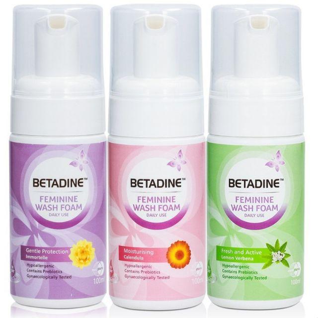 BETADINE 必達淨私密潔浴慕斯 100ml