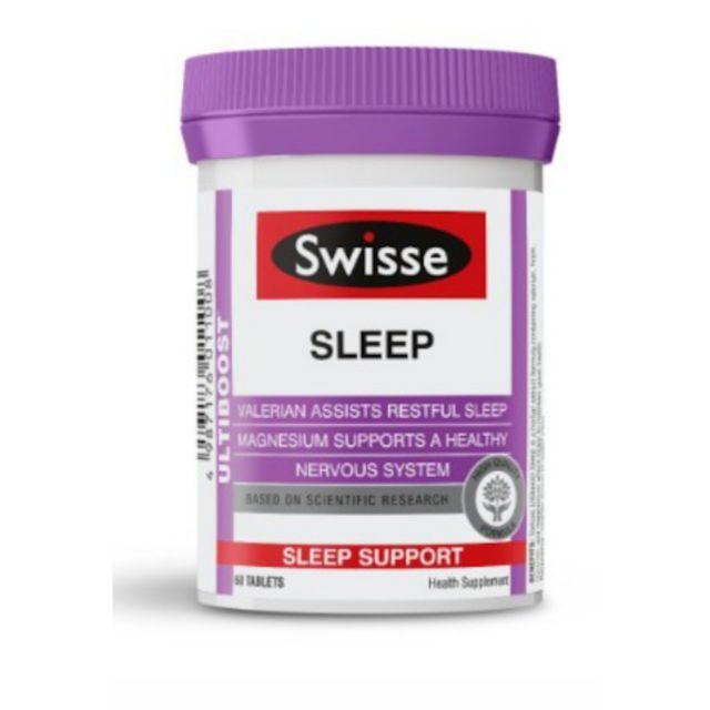 有機睡眠保健食品Swisse Ultiboost Sleep 100 Tablets