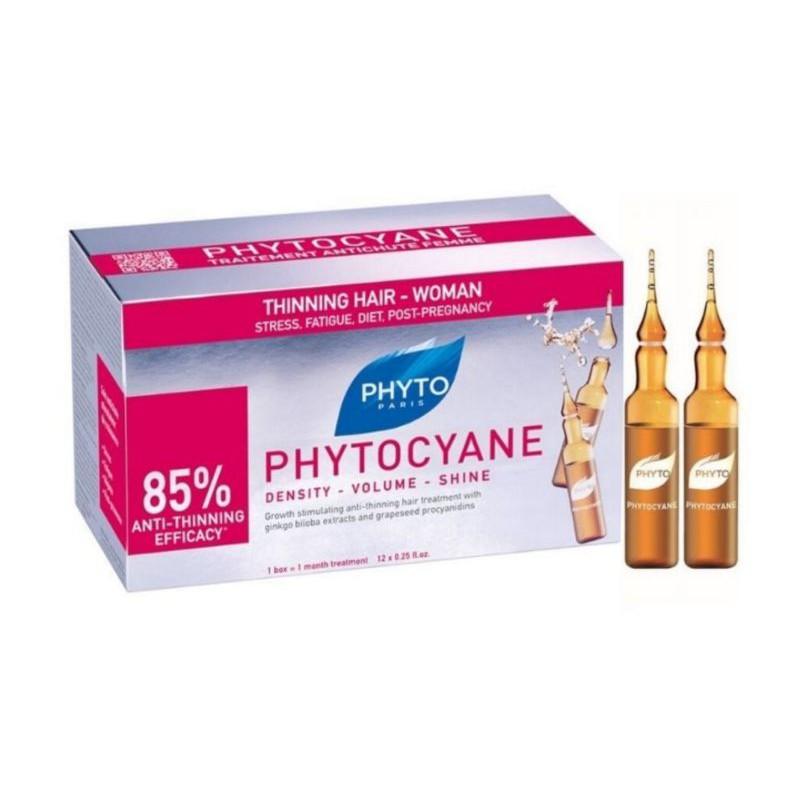 法國髮朵女性用髮朵 新絲漾養髮液 Phyto Phytocyane Treatment 12s