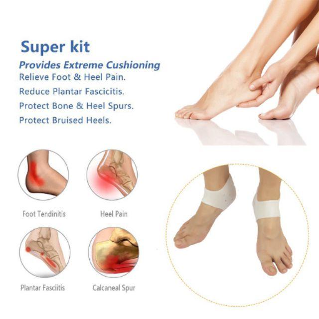 後腳跟保護套（1入）1 Pair Heel Protector Anti Crack  Foot Care