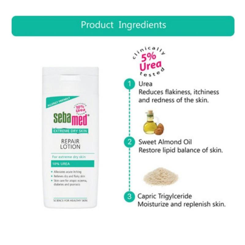 Sebamed Dry Skin Repair Lotion 10% Urea 200ml