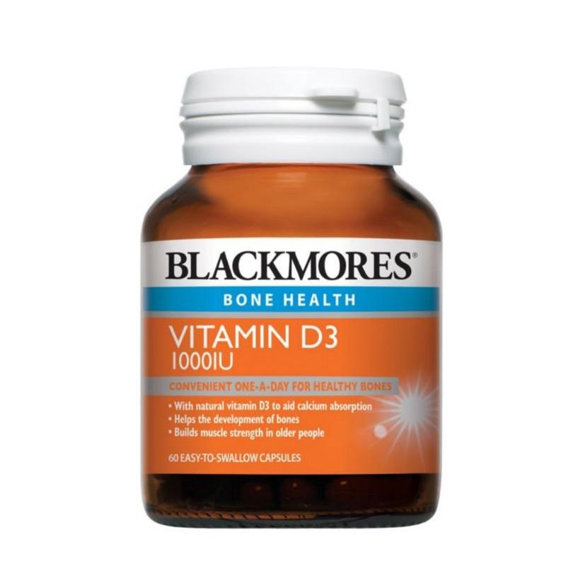 blackmores 澳佳寶維他命D3 Vitamin D3 1000IU 60 Capsules