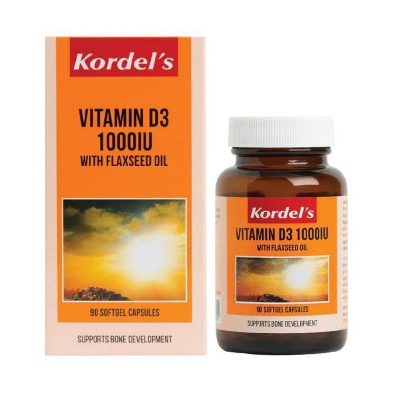 kordel's vitamin D3 (1000IU) 90s