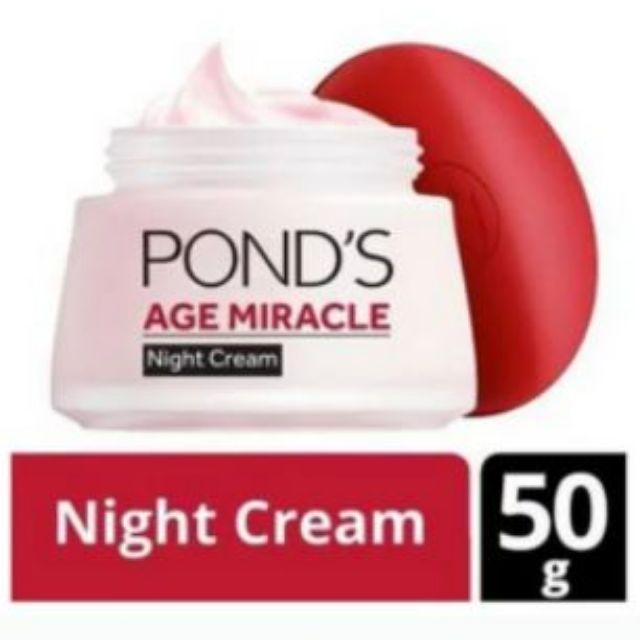 旁氏麥拉齡淡斑晚霜Ponds Age Miracle Wrinkle Corrector Night Cream 50g