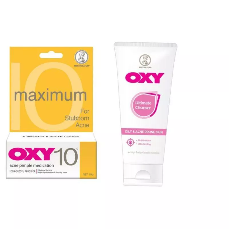 Oxy 10 Lotion, 10g+acne cleanser（wash）80/100g