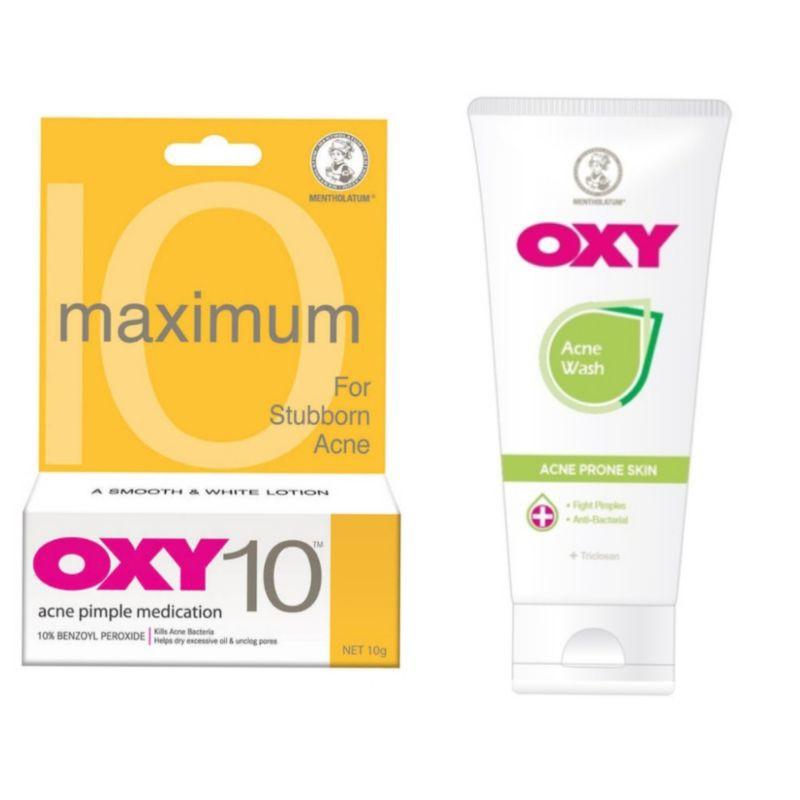 Oxy 10 Lotion, 10g+acne cleanser（wash）80/100g