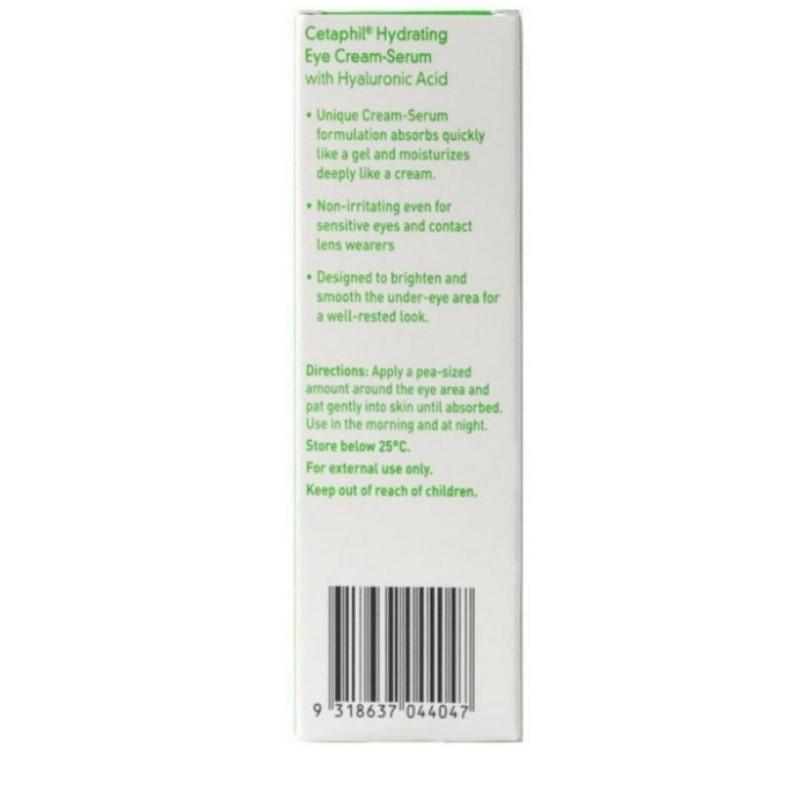 Cetaphil Hydrating Eye Cream Serum, 14ml