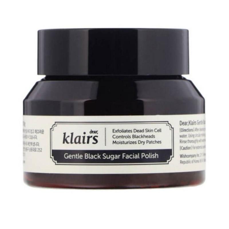 Dear, Klairs Gentle Black Sugar Facial Polish, 110g