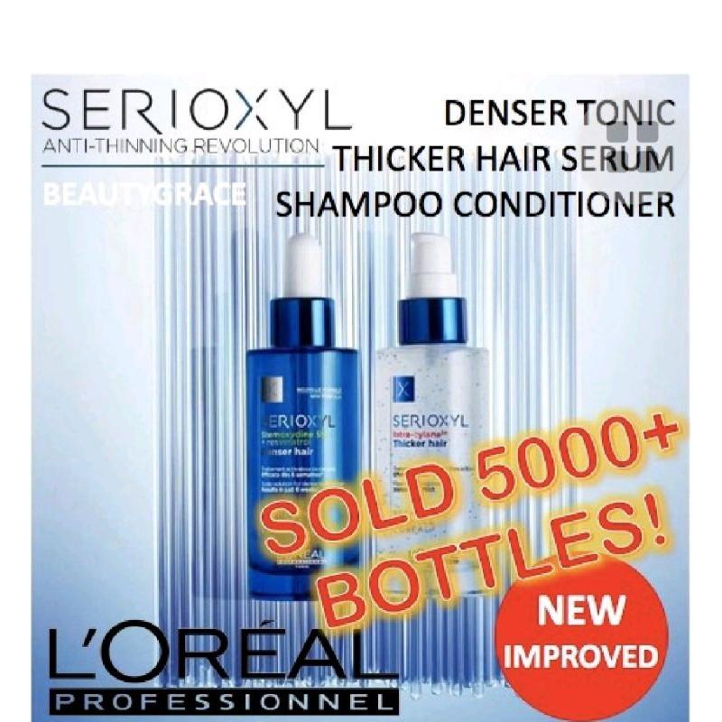 L'oreal SERIOXYL Denser Black Thicker 90ml