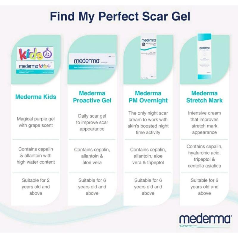 New Mederma Stretch Marks Therapy Cream 50G