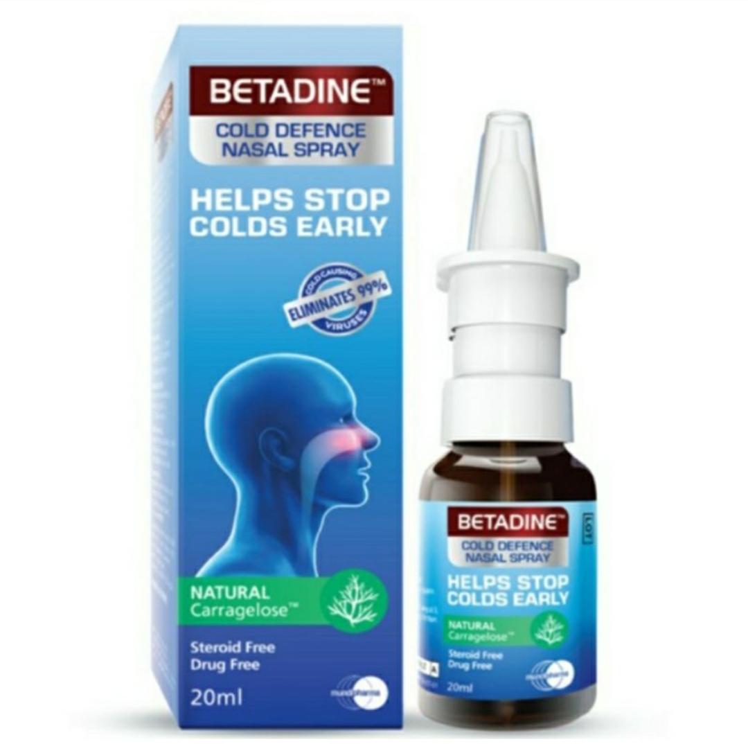 Betadine Cold Defence Nasal Spray Kids /Adult 20ML