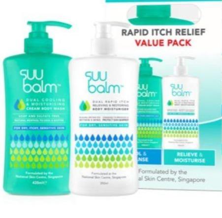 Suu Balm Cream & Wash Pack 350 + 420ml