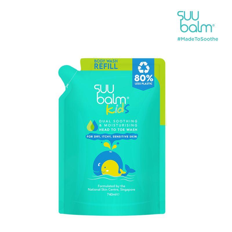 迅速止癢潔膚霜（嬰幼兒）SUU BALM  Soothing &amp; Moisturising Wash 840 ml