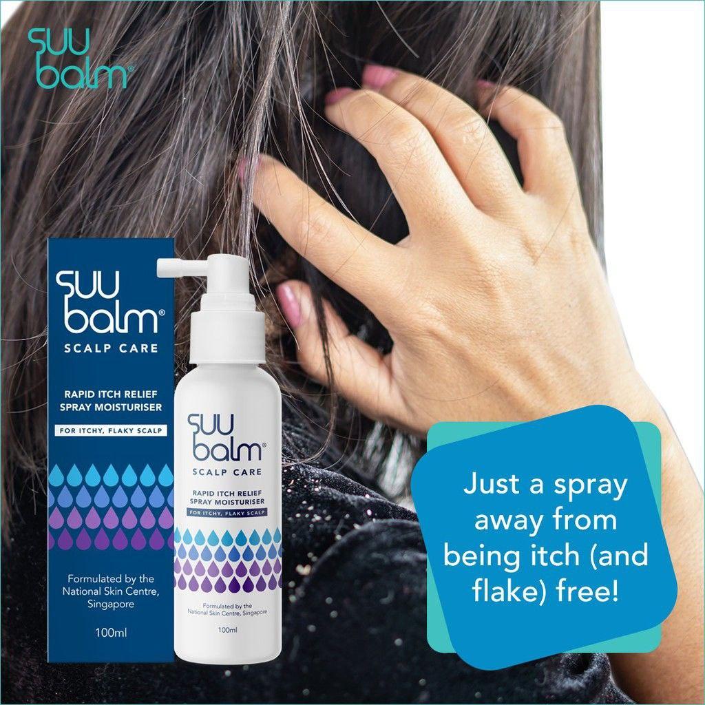 Suu Balm Rapid Relief Scalp Spray Moisturiser 100ml