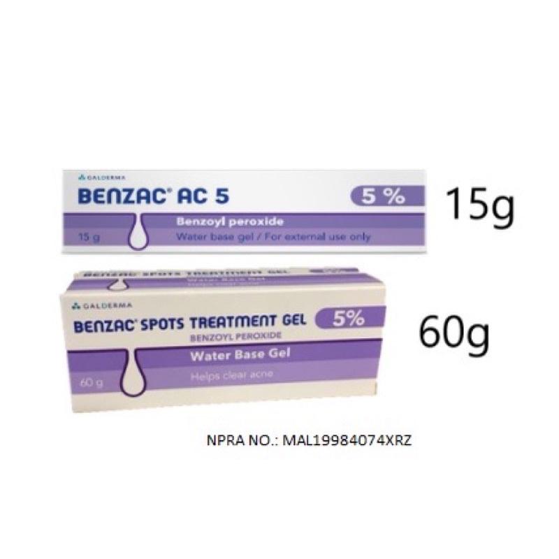 Galderma Benzac AC 10/5%  Water Base Gel