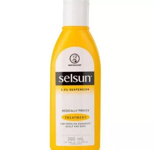 Selsun Gold Medically Proven Treatment For Dandruff Control Hair Shampoo  200ml