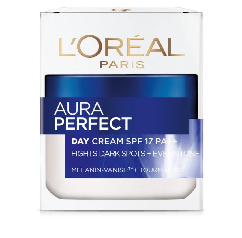 巴黎萊雅防曬日霜SPF17PA+++L'Oreal Paris White Perfect Day Cream 50ml